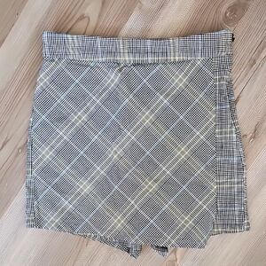Garage Plaid Skort